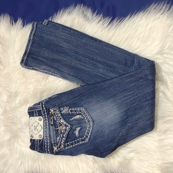 Miss Me Slim Bootcut Jeans size 26 - Picture 6 of 11